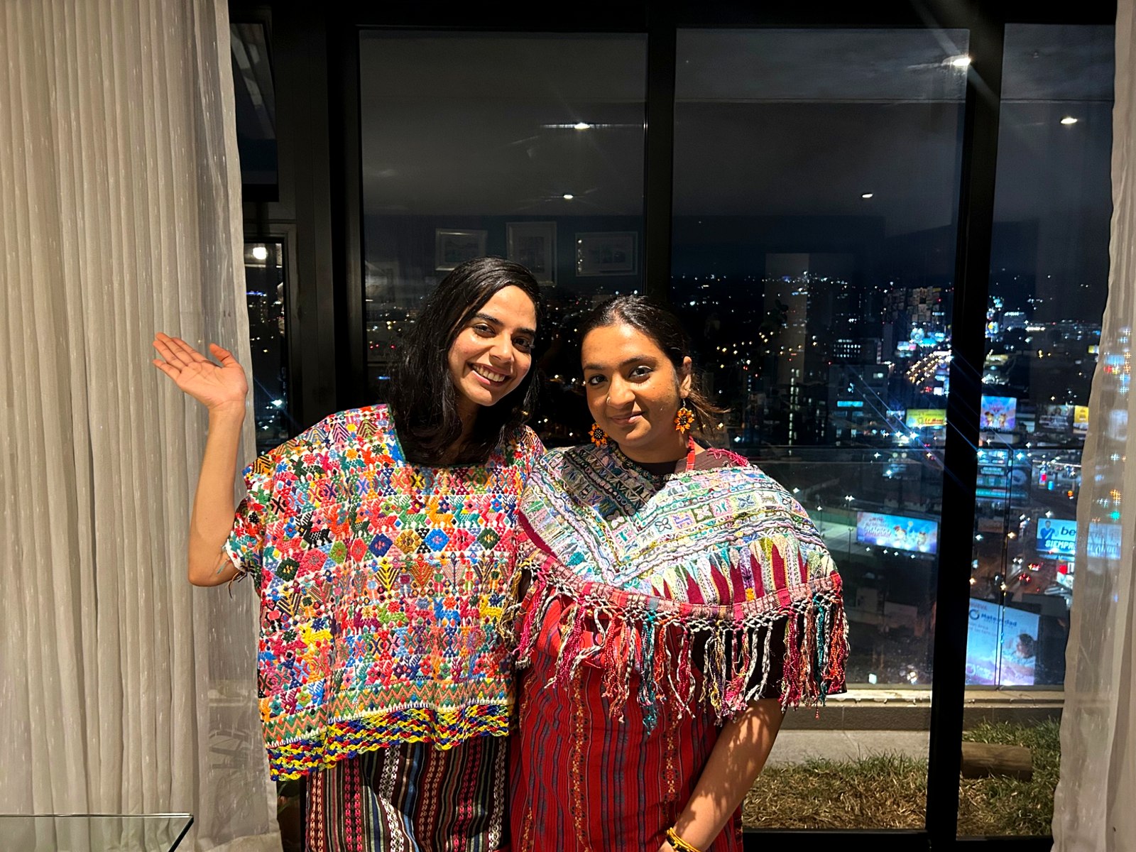 Guests celebrating a memorable evening